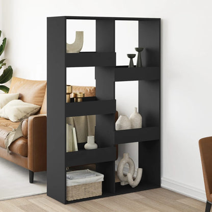 Bokhylle Svart 100x33x155,5 cm