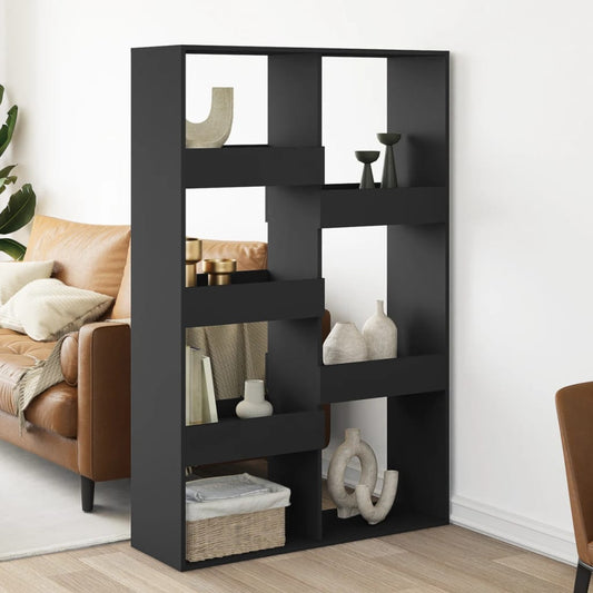 Bokhylle Svart 100x33x155,5 cm