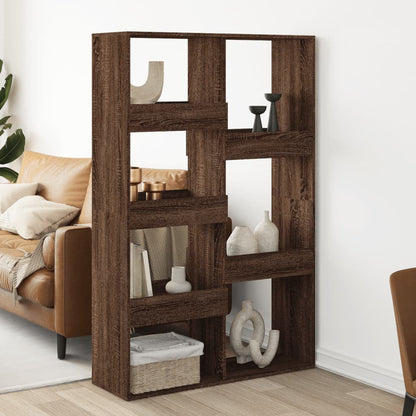 Bokhylle Brun Eik 100x33x155,5 cm