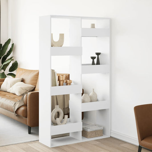 Bokhylle Hvit 100x33x175 cm