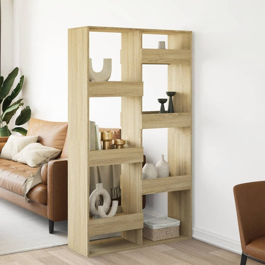 Bokhylle Sonoma Eik 100x33x175 cm