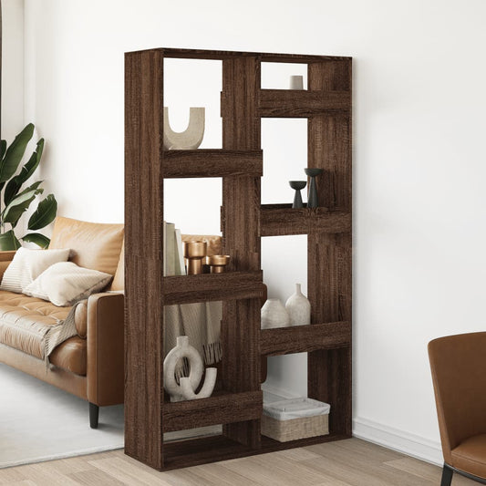 Bokhylle Brun Eik 100x33x175 cm