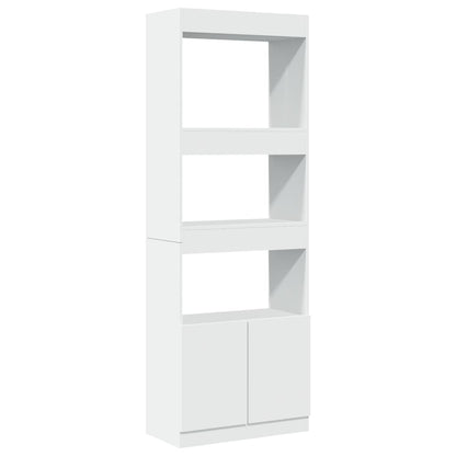 Skap Hvit 63x33x180 cm
