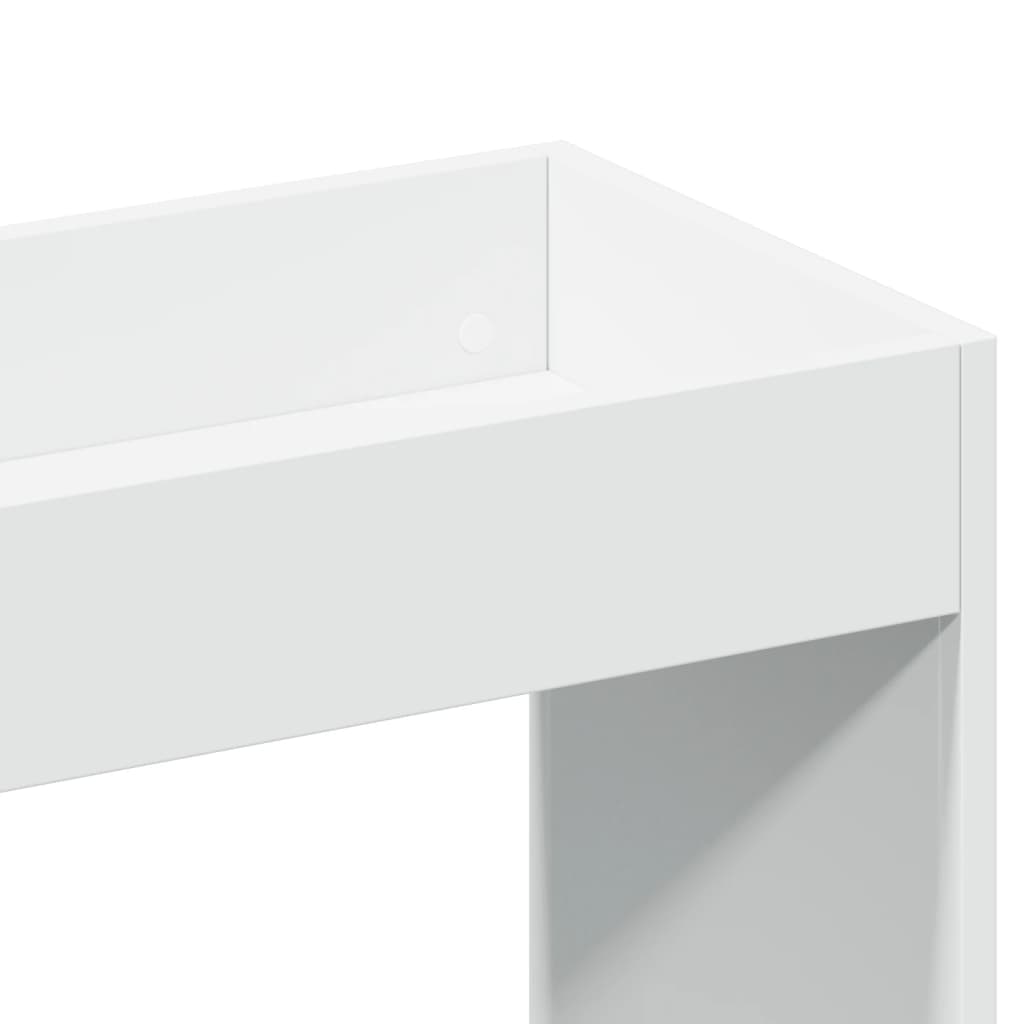 Skap Hvit 63x33x180 cm