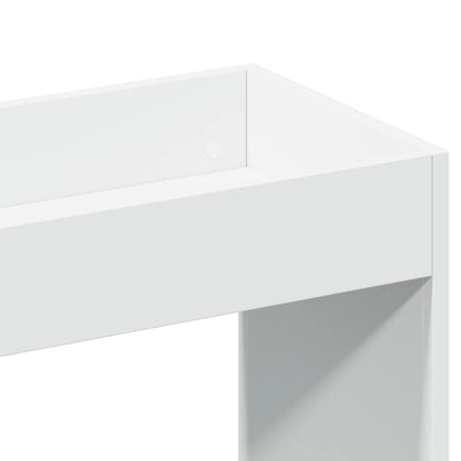 Skap Hvit 63x33x180 cm