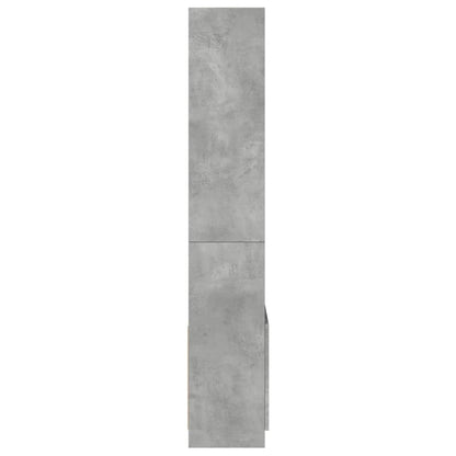 Skap Betonggrå 63x33x180 cm