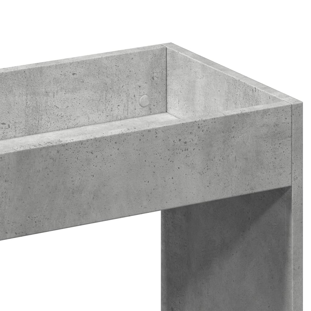 Skap Betonggrå 63x33x180 cm