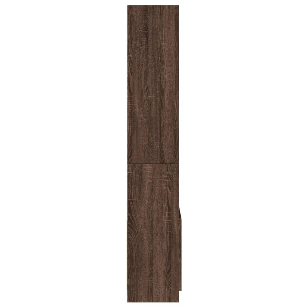 Skap Brun Eik 63x33x180 cm