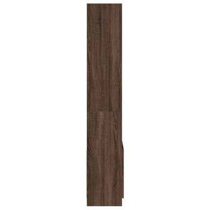 Skap Brun Eik 63x33x180 cm