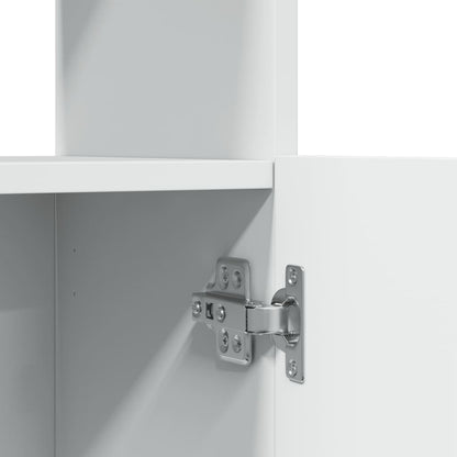 Skap Hvit 92x33x140 cm