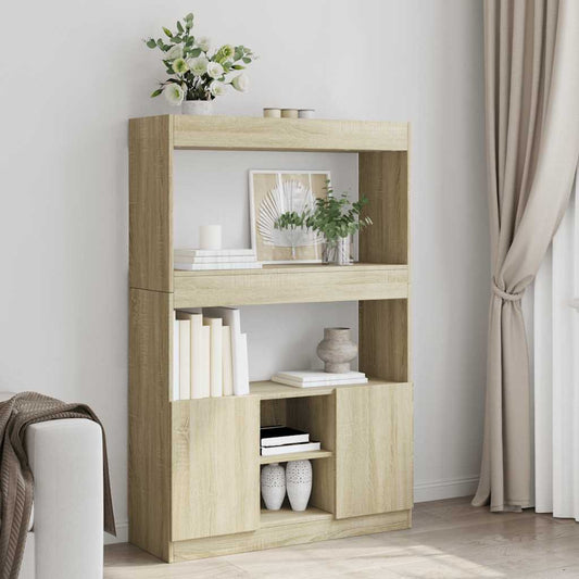 Skap Sonoma Eik 92x33x140 cm