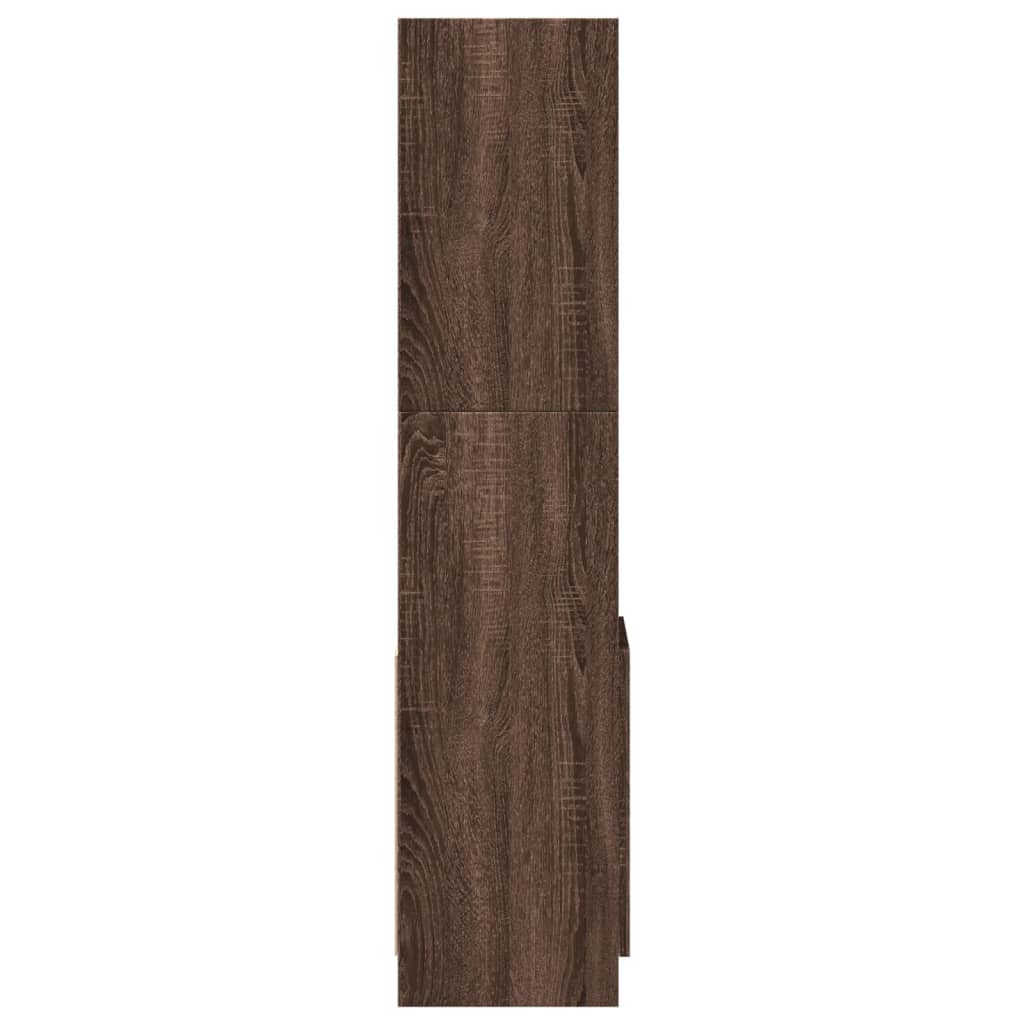 Skap Brun Eik 92x33x140 cm