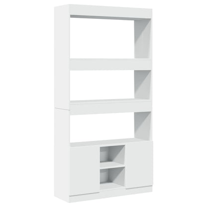 Skap Hvit 92x33x180 cm