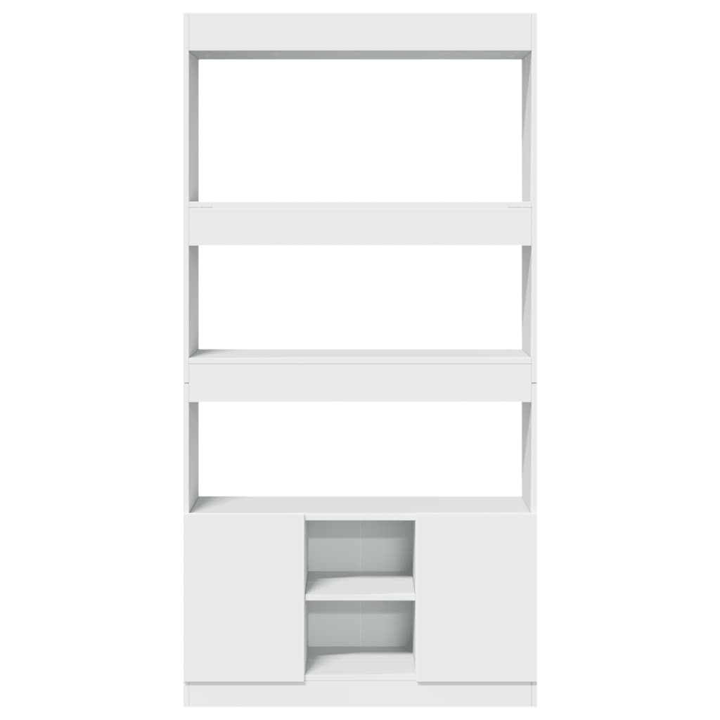 Skap Hvit 92x33x180 cm