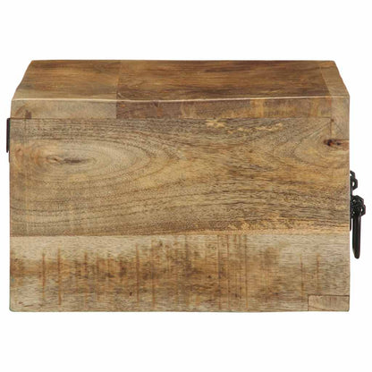 TV-Møbel Tre Tv-benk Veggmontert 60x30x19 cm grovt heltre mangotre