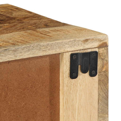 TV-Møbel Tre Tv-benk Veggmontert 60x30x19 cm grovt heltre mangotre