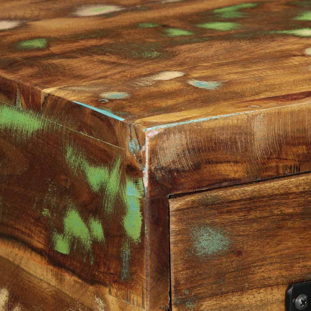 TV-Møbel Tre Tv-benk Veggmontert 60x30x19 cm gjenvunnet heltre