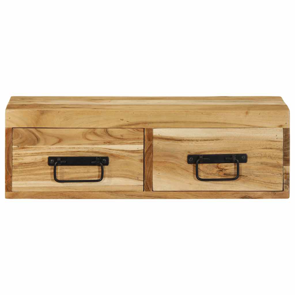TV-Møbel Tre Tv-benk Veggmontert 60x30x19 cm heltre akasie