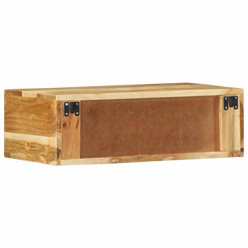 TV-Møbel Tre Tv-benk Veggmontert 60x30x19 cm heltre akasie
