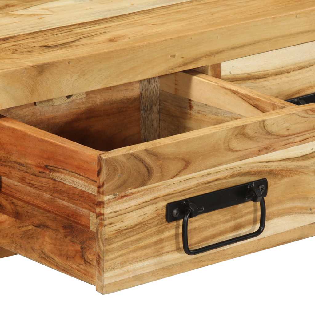 TV-Møbel Tre Tv-benk Veggmontert 60x30x19 cm heltre akasie
