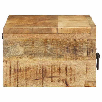 TV-Møbel Tre Tv-benk Veggmontert 80x30x19 cm grovt heltre mangotre