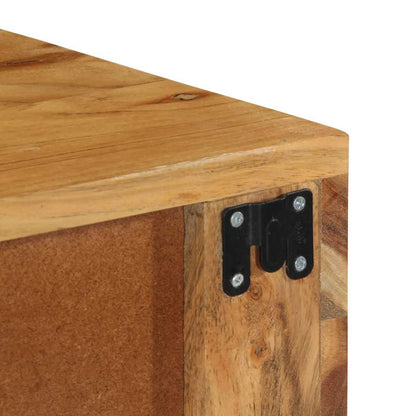 TV-Møbel Tre Tv-benk Veggmontert 80x30x19 cm heltre akasie