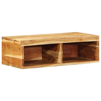 TV-Møbel Tre Tv-benk Veggmontert 60x30x19 cm heltre akasie