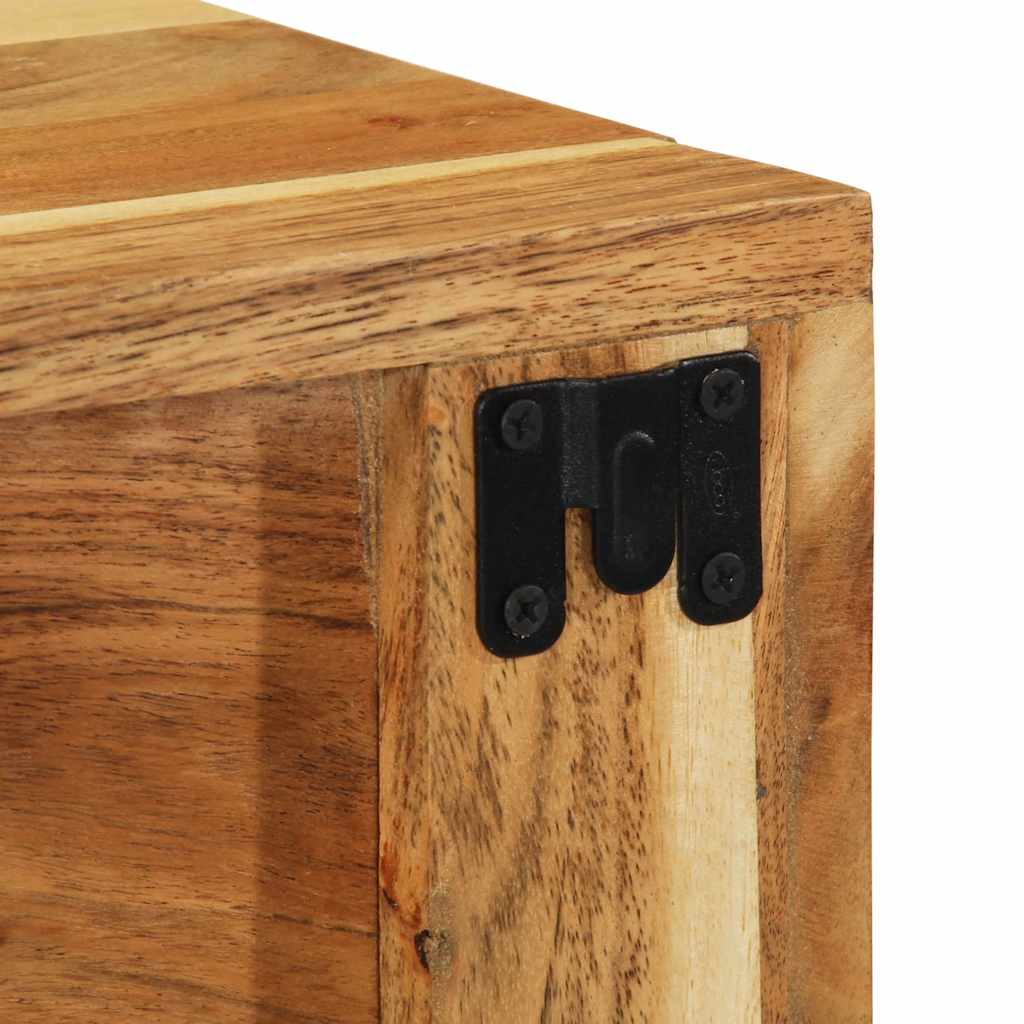 TV-Møbel Tre Tv-benk Veggmontert 60x30x19 cm heltre akasie