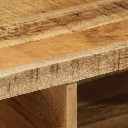 TV-Møbel Tre Tv-benk Veggmontert 80x30x19 cm grovt heltre mangotre