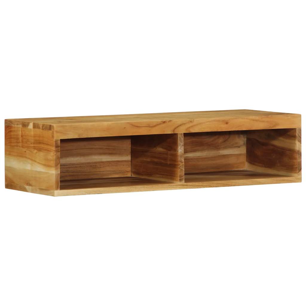 TV-Møbel Tre Tv-benk Veggmontert 80x30x19 cm heltre akasie