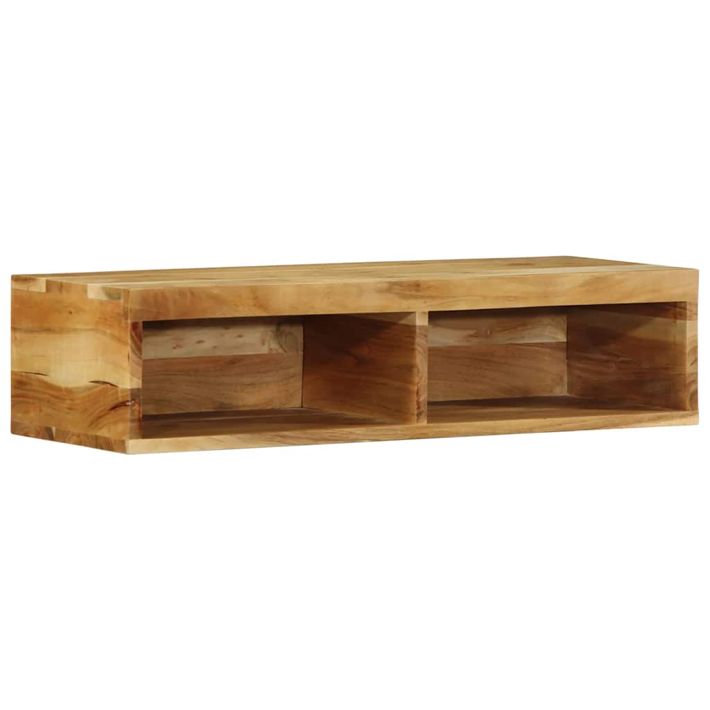 TV-Møbel Tre Tv-benk Veggmontert 80x30x19 cm heltre akasie