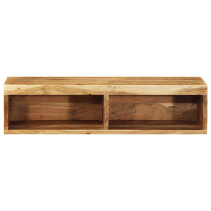 TV-Møbel Tre Tv-benk Veggmontert 80x30x19 cm heltre akasie