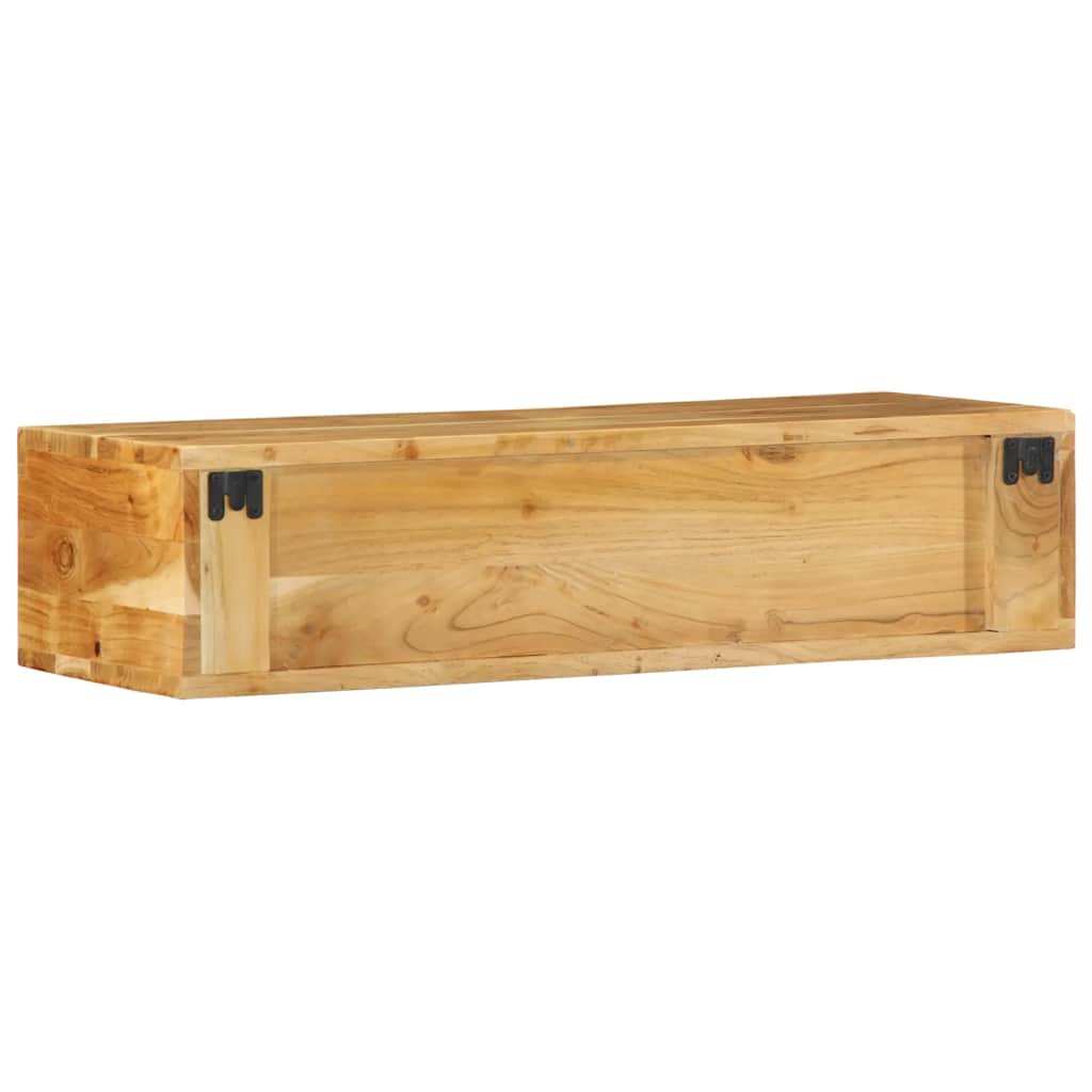 TV-Møbel Tre Tv-benk Veggmontert 80x30x19 cm heltre akasie