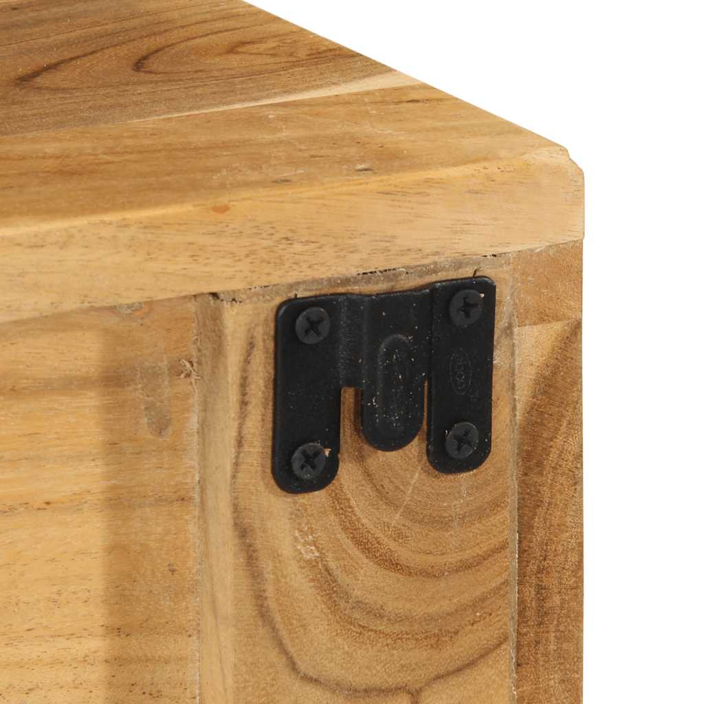 TV-Møbel Tre Tv-benk Veggmontert 80x30x19 cm heltre akasie