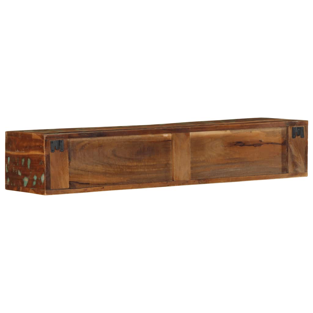 TV-Møbel Tre Tv-benk Veggmontert 100x30x19 cm gjenvunnet heltre