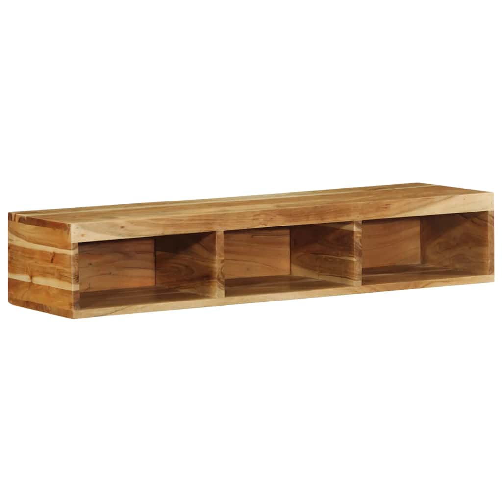 TV-Møbel Tre Tv-benk Veggmontert 100x30x19 cm heltre akasie