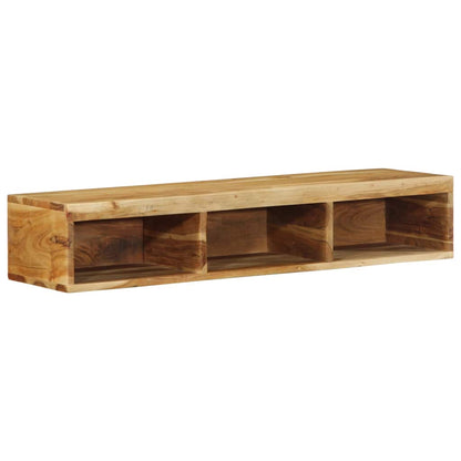 TV-Møbel Tre Tv-benk Veggmontert 100x30x19 cm heltre akasie