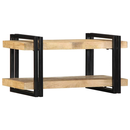 Vegghylle Tre 70x33x35 cm grovt heltre mangotre