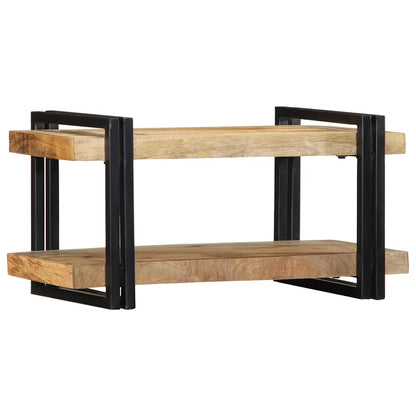 Vegghylle Tre 70x33x35 cm grovt heltre mangotre