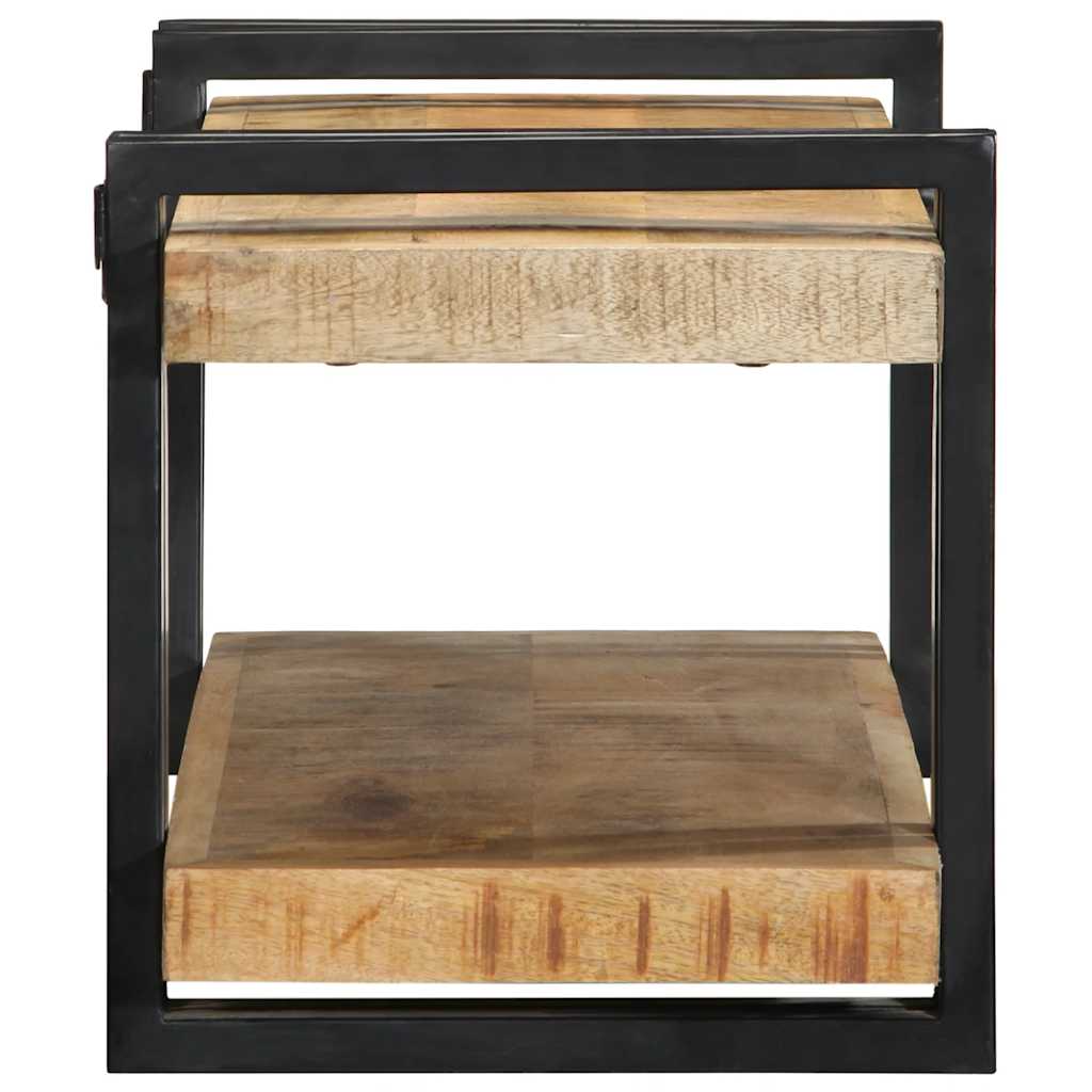 Vegghylle Tre 70x33x35 cm grovt heltre mangotre