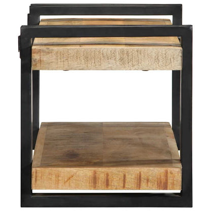 Vegghylle Tre 70x33x35 cm grovt heltre mangotre
