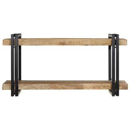 Vegghylle Tre 90x33x45 cm grovt heltre mangotre