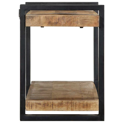 Vegghylle Tre 90x33x45 cm grovt heltre mangotre