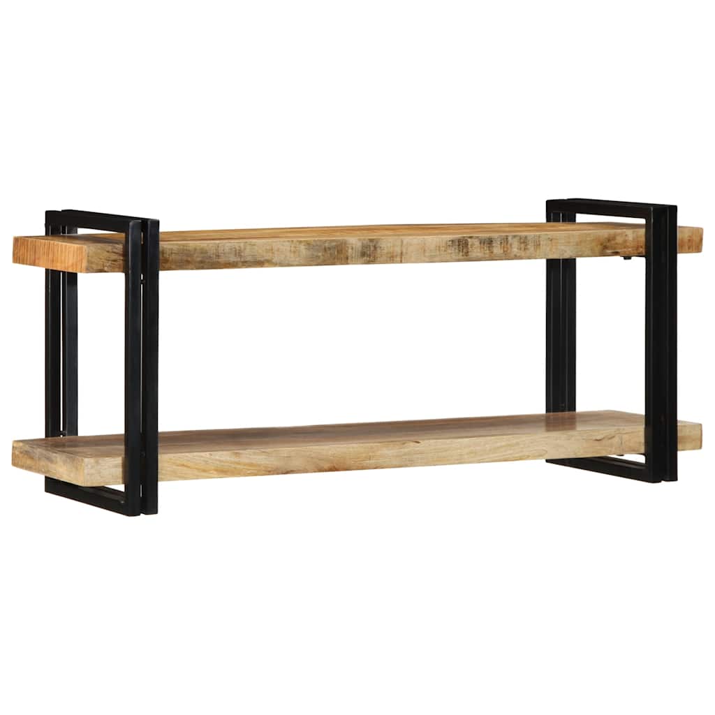 Vegghylle Tre 110x33x45 cm grovt heltre mangotre