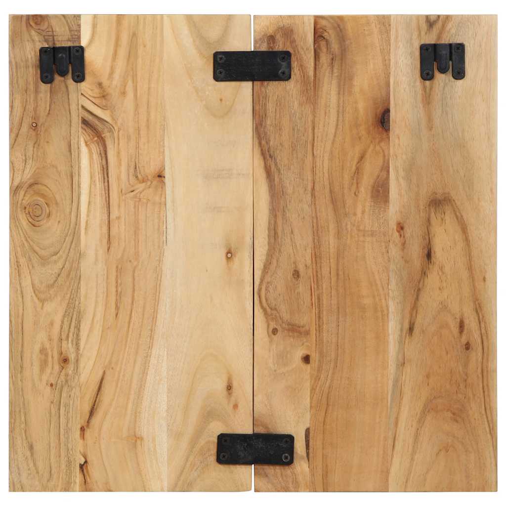 Nattbord Sengbord Tre Heltre Akasietre 50x27x50 cm