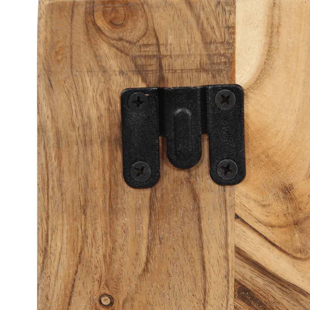 Nattbord Sengbord Tre Heltre Akasietre 50x27x50 cm