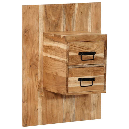 Nattbord Sengbord Tre Heltre Akasietre 60x32x80 cm