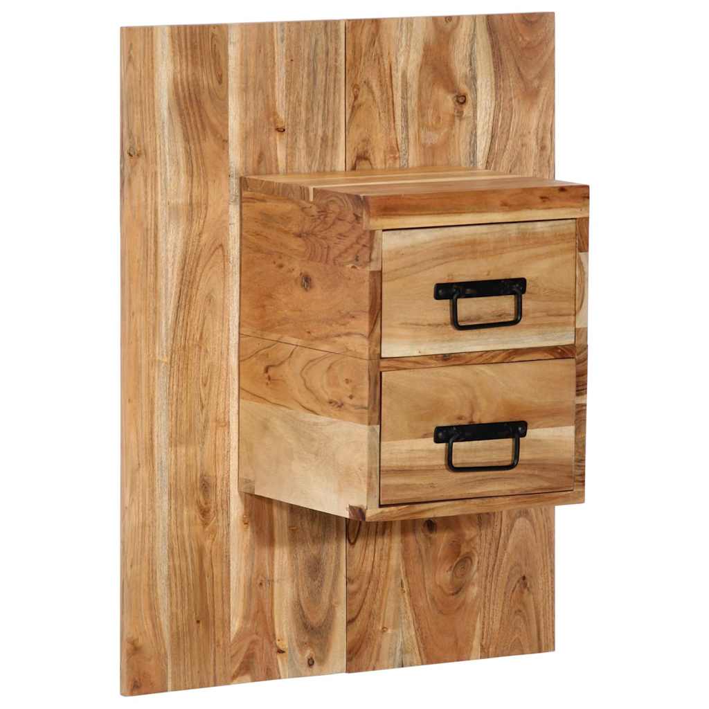 Nattbord Sengbord Tre Heltre Akasietre 60x32x80 cm