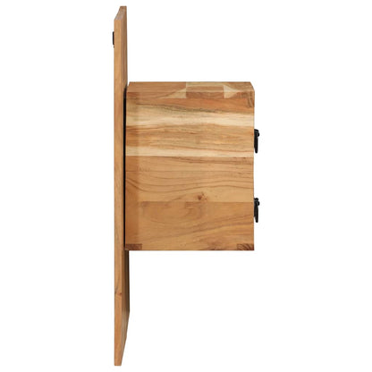 Nattbord Sengbord Tre Heltre Akasietre 60x32x80 cm