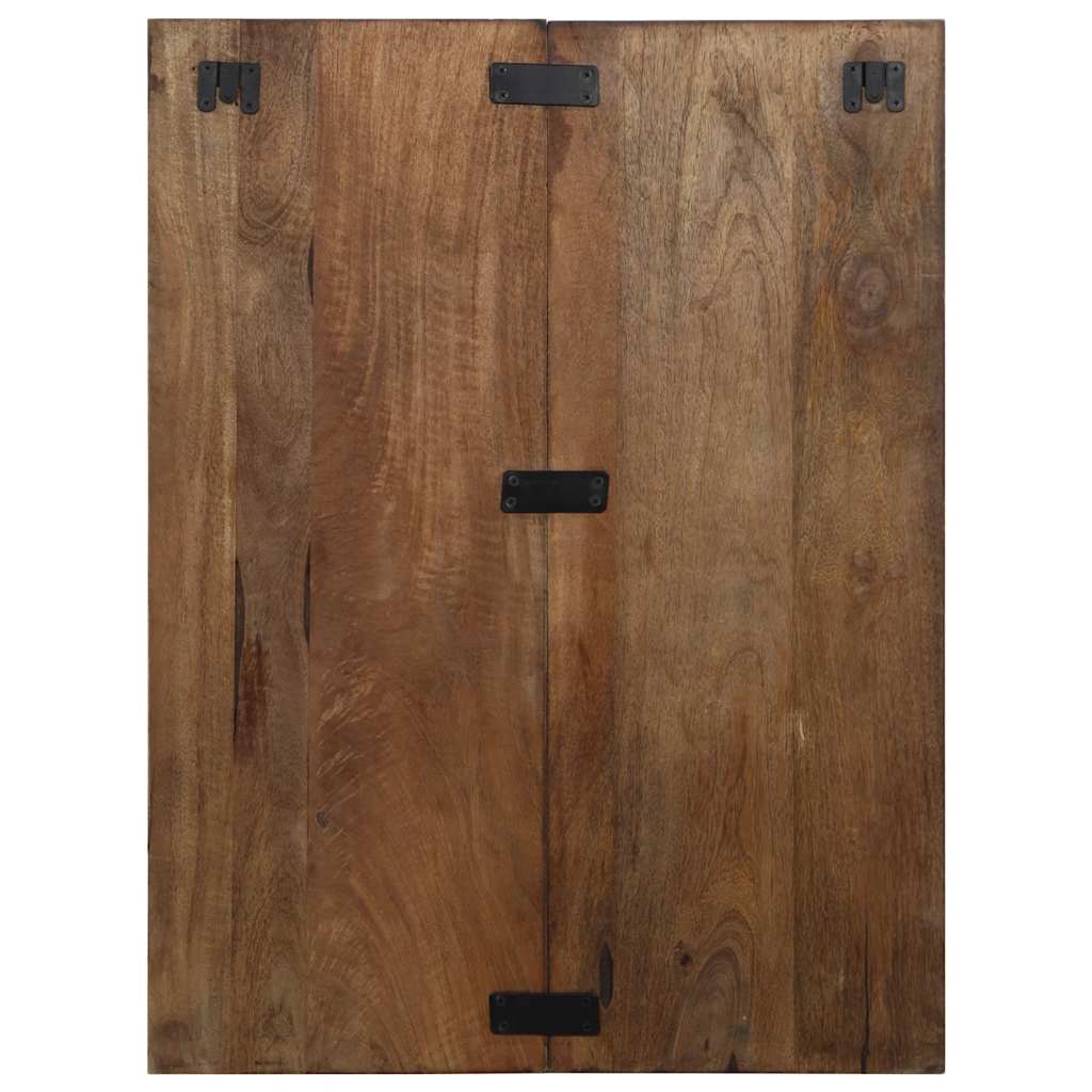 Nattbord Sengbord Tre Gjenvunnet Heltre flerfarget 60x32x80 cm